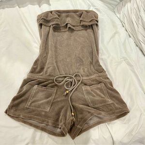Juicy couture romper Terry cloth